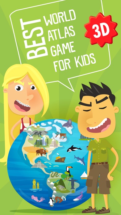 How to cancel & delete Atlas 3D for Kids – Games to Learn Geography (P) from iphone & ipad 1
