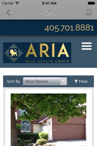 ARIA Real Estate Group screenshot 2
