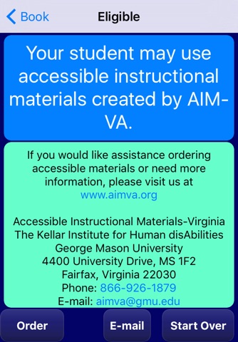 AIM-VA Eligibility screenshot 4