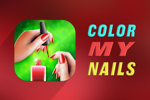 Color My Nails – Fashion Nail Art Studio & Cute Finger Sticker.s For Girl screenshot 3