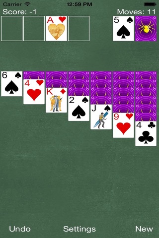 Spider Solitaire Free Spiderette Unlimited Card Blitz Pro screenshot 2