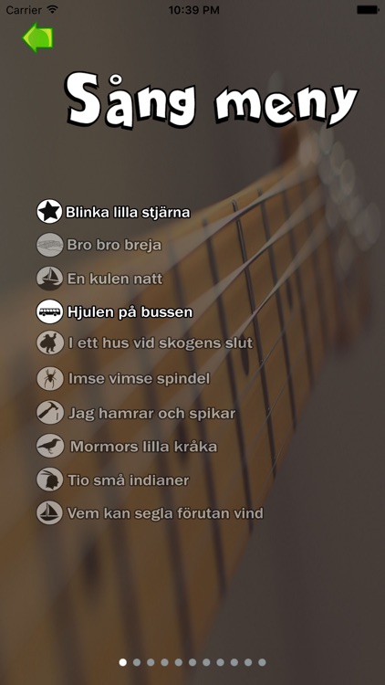 Upptagen med musik - Barnvisor (Lite)