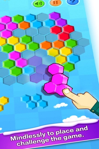 Hexagon block elimination-more modes,more fun screenshot 2