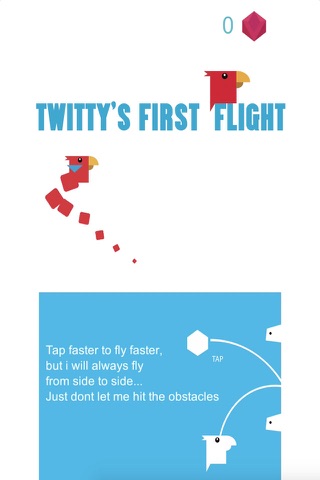 Twitty's First Flight - Free birds endless arcade Game screenshot 3