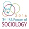 The Third ISA Forum of Sociology will be held on July 10th-14th, 2016 in Vienna