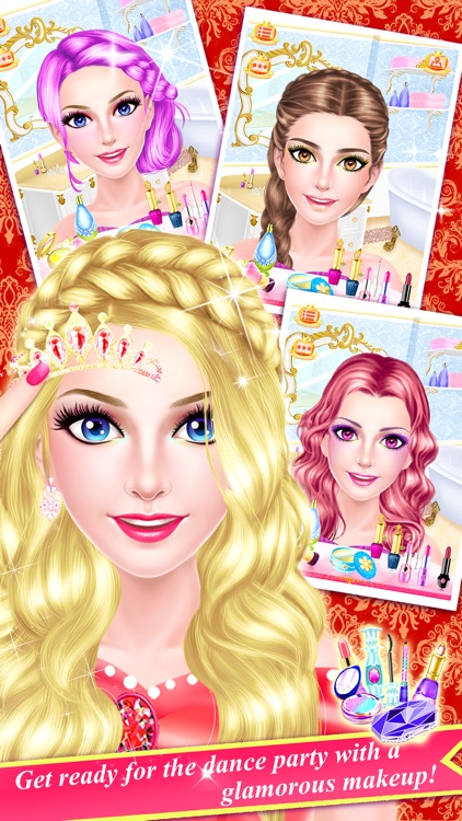 Princess Dance Party - Beauty Spa and Dress Up Game For Girls