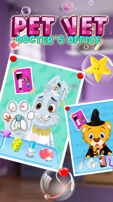 Teeth Dentist & Doctor Salon - Cute Baby Pet Vet Foot Care & Surgery Games for Kids and Girlsのおすすめ画像1