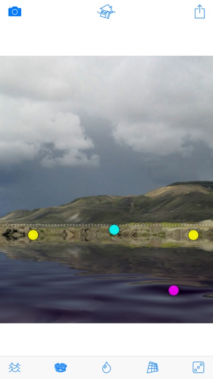 Flood Filter for Water Reflections