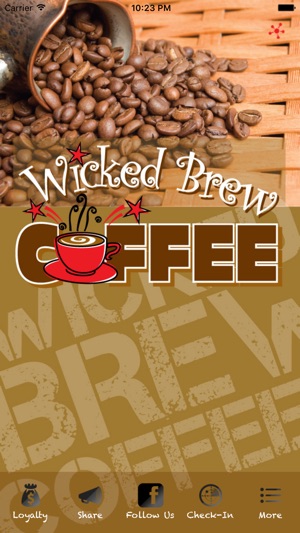 Wicked Brew Coffee.