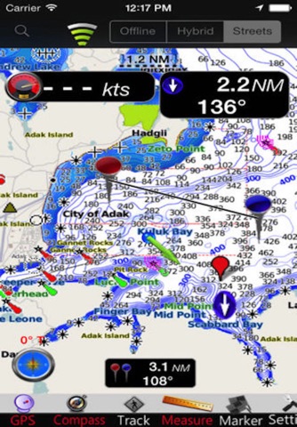 Aleutian Island Nautical Chart screenshot 3