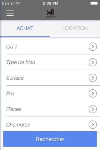 SEPHIR IMMOBILIER screenshot 2