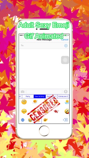 Adult Emoji - Sexy love flirty romantic icon keyboard(圖1)-速報App