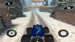Game screenshot 3D Monster Truck Snow Racing- Extreme Off-Road Winter Trials Driving Simulator Game Free Version hack