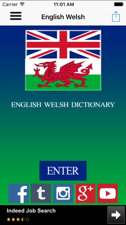 English Welsh Dictionary Offline for Free - Build English Vocabulary to Improve English Speaking and English Grammar