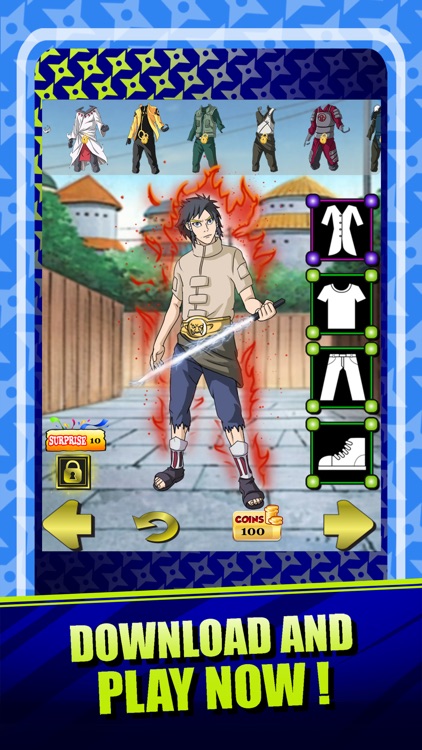 Create Your Own Ninja - Dress Up Game Naruto Shippuden Edition