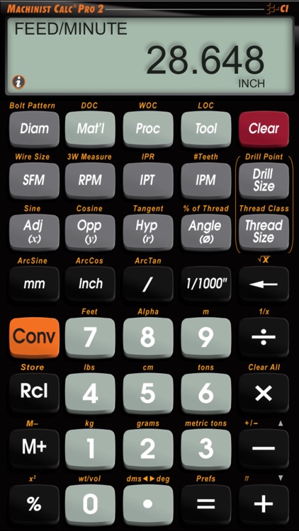Machinist Calc Pro 2 -- Advanced Machining Math Calculator with Materials Reference Tool screenshot-4