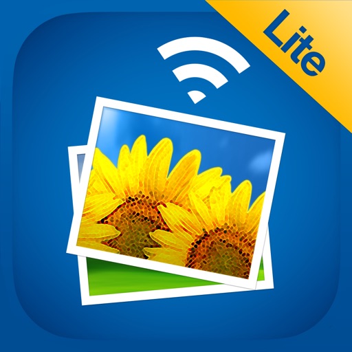 Photo Transfer App LITE - Easily copy, delete, share and backup pictures and videos over wifi between devices and computer icon