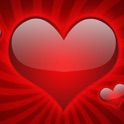 Love & Romantic Wallpapers : Backgrounds and pictures of valentine heart, flowers and polka dots as home & lock screen images icon