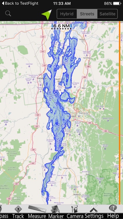 Lake Champlain GPS Nautical charts screenshot-4