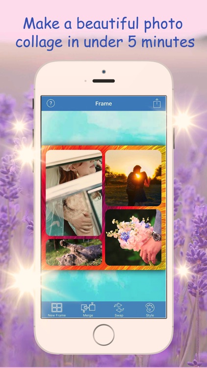 InstaPhoto Frames Maker - Summer photo joiner, pictures collage editor