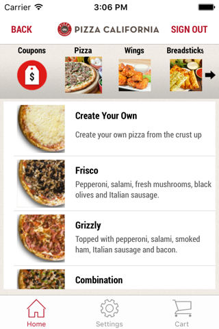 Pizza California screenshot 3