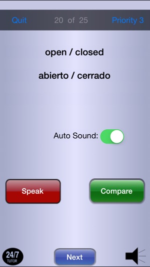 Spanish Vocabulary 24/7 Language Learning(圖5)-速報App