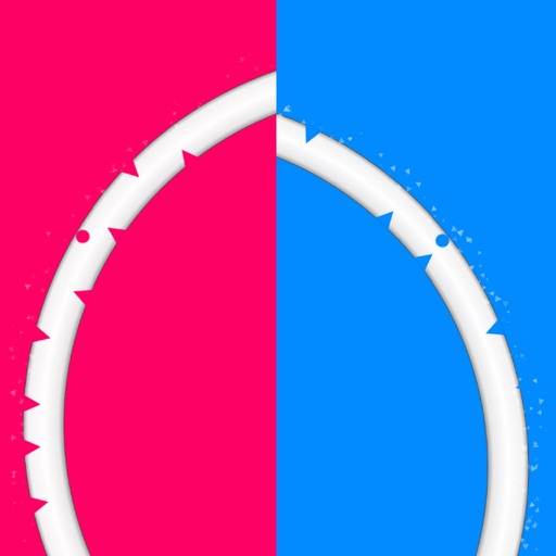 Lop Bop Ball Jumps Color Spike Circle iOS App