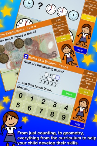 Maths Skill Builders Year 4 NZ screenshot 2