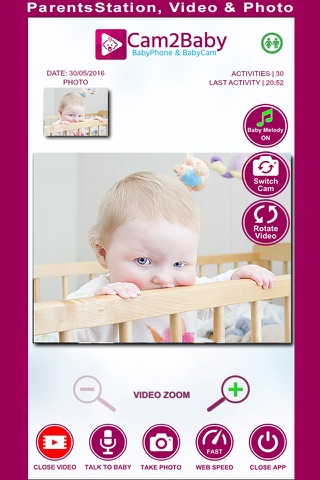 Cam2Baby - Baby Monitor screenshot 2