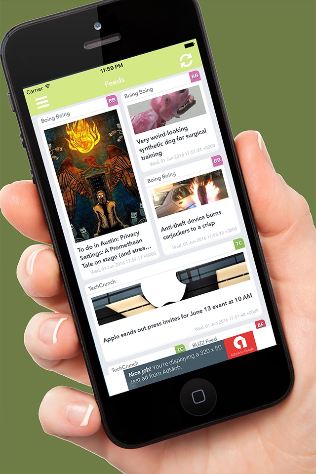 Rss Feed + +  All of Your News Blogs And RSS Feed in One Free Reader App screenshot 2