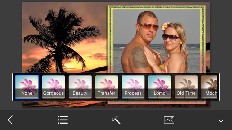 Beach Photo Frame - Free Pic and Photo Filter