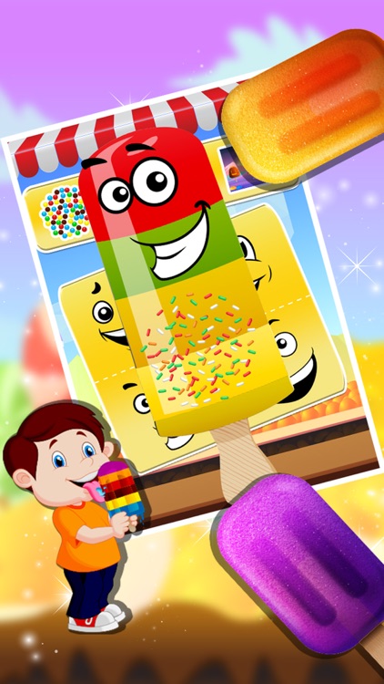 Ice Candy Maker – Make icy & fruity Popsicle in this cooking chef game