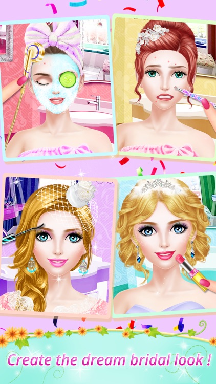 BFF Bridesmaid Salon - Wedding Day: Bridal SPA Makeup Makeover Games for Girls