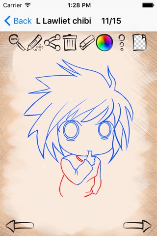 Draw and Paint for Death Note Version screenshot 3