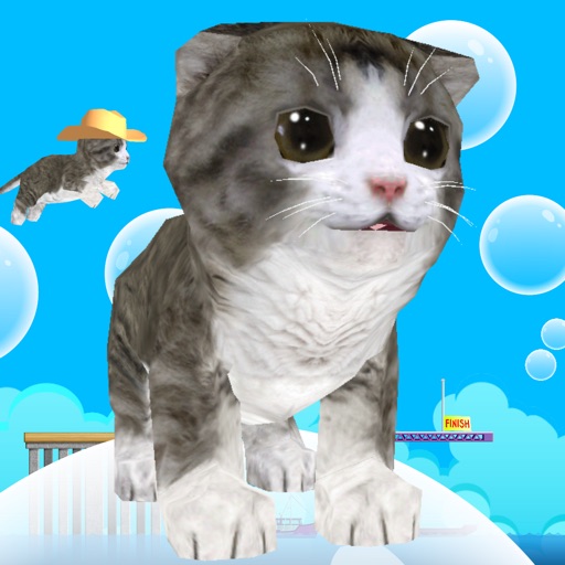 Bubble Jump Kitty Icon