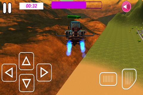 Flying Farm Tractor Simulator screenshot 2