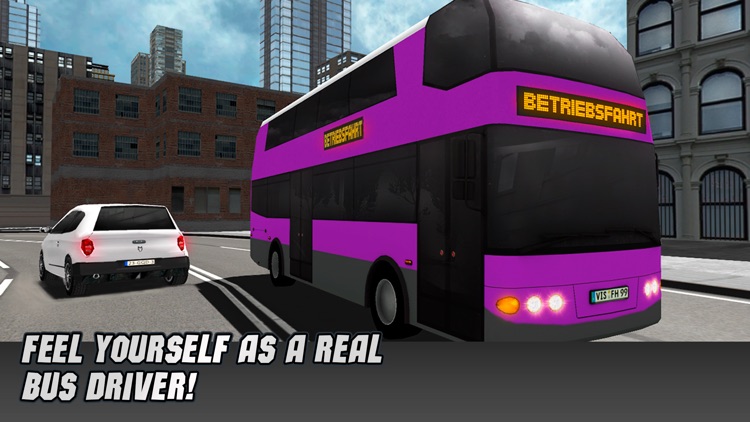 London Bus Driving Simulator 3D screenshot-3