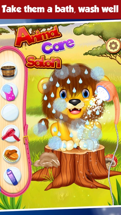 Animals Care Salon - Jungle Adventure Spa Salon Kids Games screenshot-3