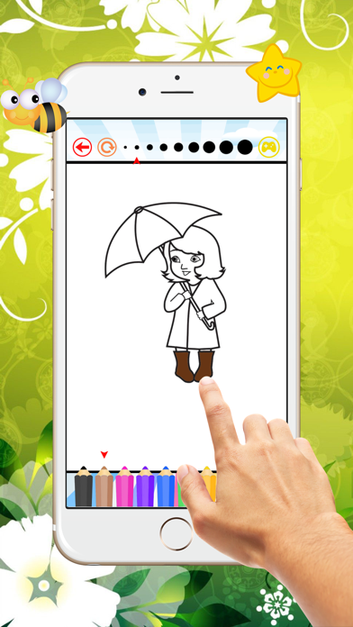 How to cancel & delete umbrella coloring book  free games foe kids : learn to paint umbrellas and shoes. from iphone & ipad 4