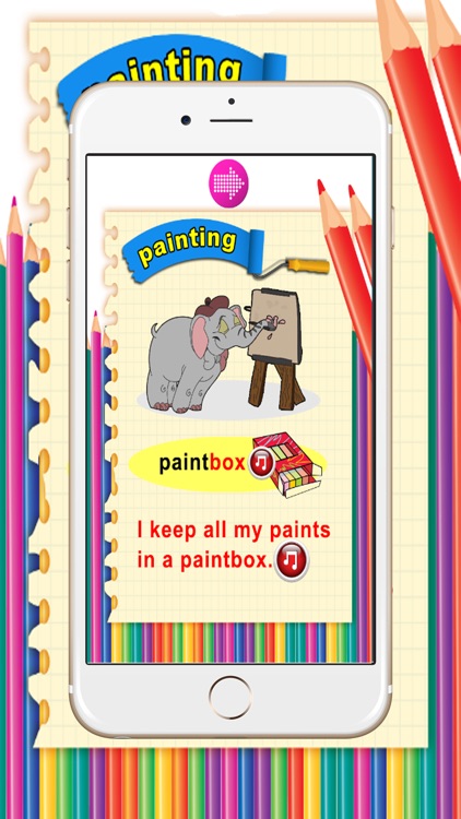 Learn English Vocabulary painting : free learning Education for kids