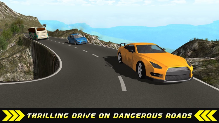 Taxi Driver Hill Climb sim 3D screenshot-4