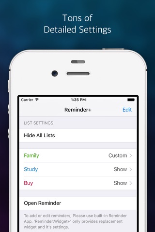 Reminder: Widget+ screenshot 2
