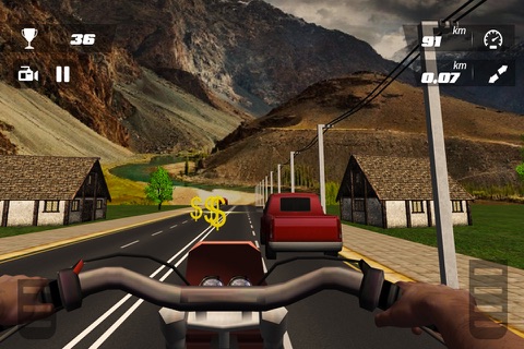 Real Rider Driving - First Person Traffic Race screenshot 4