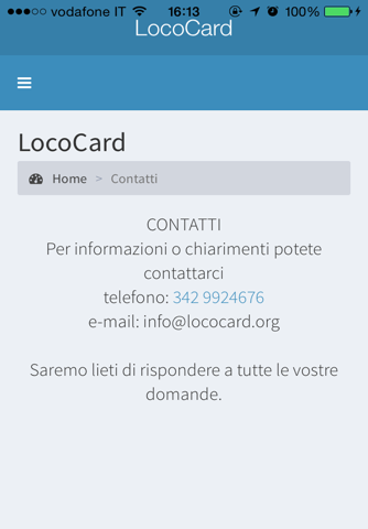 Loco Card Negozi screenshot 3