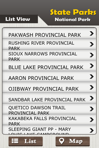 Ontario State Parks & National Parks screenshot 3
