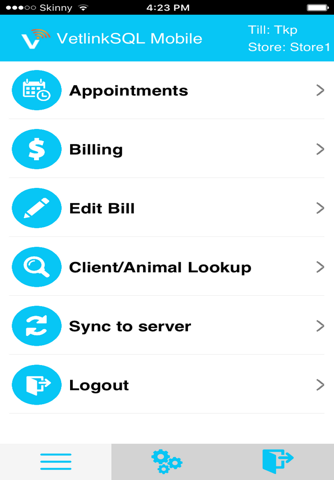 VETLINKSQL MOBILE - náhled