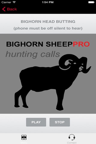 REAL Bighorn Sheep Hunting Calls - 8 Bighorn Sheep CALLS & Bighorn Sheep Sounds! - (ad free) BLUETOOTH COMPATIBLE screenshot 2