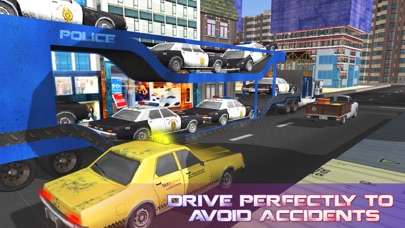 Police Car Transporter Truck – Drive lorry & deliver cop vehicles 1.0 IOS -