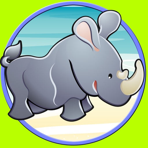 verry funny jungle animals for kids - no ads icon