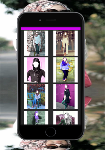 Hijab Fashion Photo Maker-hijab montage photo screenshot 2